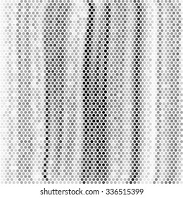 Spotted grunge line texture. Polka dot vector illustration background