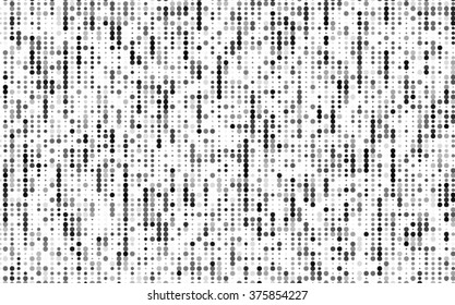 Spotted grunge line vector illustration. Abstract dot background pattern. Spotted line vector illustration