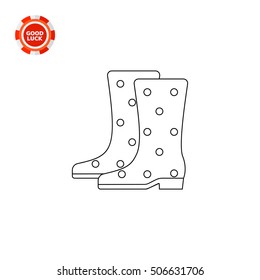 Spotted Gumboots Icon