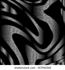 Spotted halftone abstract vector illustration background
