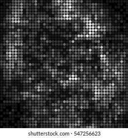 Spotted halftone grunge line background. Abstract dotted vector illustration background. Abstract grunge grid polka dot background pattern