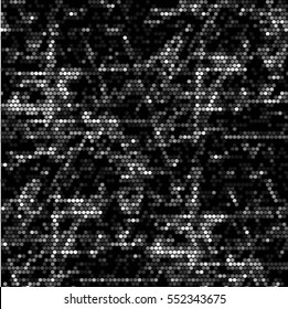 Spotted halftone grunge line background. Abstract dotted vector illustration background. Abstract grunge grid polka dot background pattern