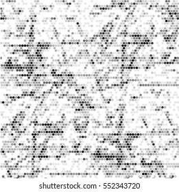 Spotted halftone grunge line background. Abstract dotted vector illustration background. Abstract grunge grid polka dot background pattern