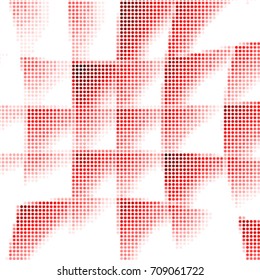 Spotted halftone grunge line background. Abstract colorful vector illustration background. Grunge grid polka dot background pattern
