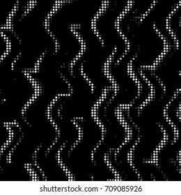 Spotted halftone grunge line background. Abstract colorful vector illustration background. Grunge grid polka dot background pattern
