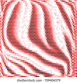 Spotted halftone grunge line background. Abstract colorful vector illustration background. Grunge grid polka dot background pattern
