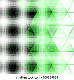 Spotted halftone grunge line background. Abstract colorful vector illustration background. Grunge grid polka dot background pattern
