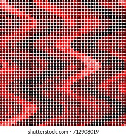Spotted halftone grunge line background. Abstract colorful vector illustration background. Grunge grid polka dot background pattern
