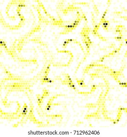 Spotted halftone grunge line background. Abstract colorful vector illustration background. Grunge grid polka dot background pattern
