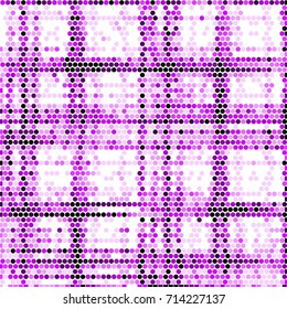 Spotted halftone grunge line background. Abstract colorful vector illustration background. Grunge grid polka dot background pattern
