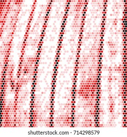 Spotted halftone grunge line background. Abstract colorful vector illustration background. Grunge grid polka dot background pattern
