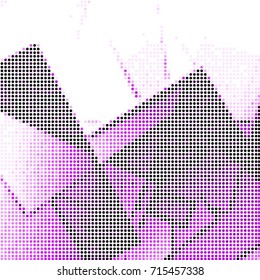 Spotted halftone grunge line background. Abstract colorful vector illustration background. Grunge grid polka dot background pattern
