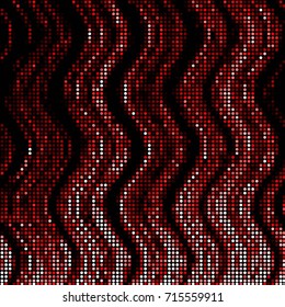 Spotted halftone grunge line background. Abstract colorful vector illustration background. Grunge grid polka dot background pattern
