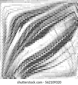 Spotted halftone grunge line vector background. Abstract dotted illustration background. Abstract grunge grid polka dot background pattern