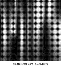 Spotted halftone grunge line vector background. Abstract illustration background. Grunge grid polka dot background pattern