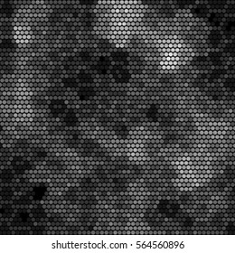 Spotted halftone grunge line vector background. Abstract illustration background. Grunge grid polka dot background pattern