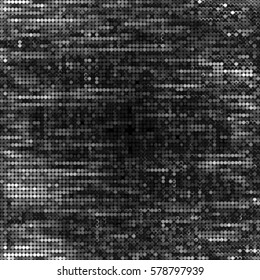 Spotted halftone grunge vector line background. Abstract illustration background. Grunge grid polka dot background pattern