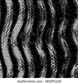Spotted halftone grunge vector line background. Abstract illustration background. Grunge grid polka dot background pattern