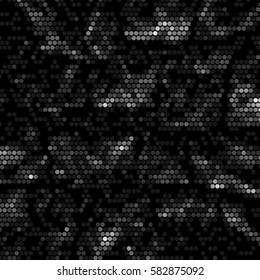 Spotted halftone grunge vector line background. Abstract illustration background. Grunge grid polka dot background pattern