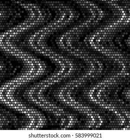 Spotted halftone grunge vector line background. Abstract illustration background. Grunge grid polka dot background pattern
