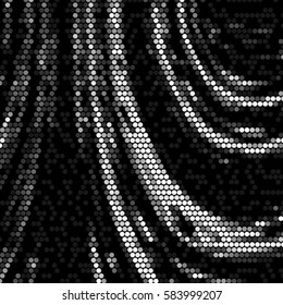 Spotted halftone grunge vector line background. Abstract illustration background. Grunge grid polka dot background pattern