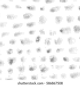 Spotted halftone grunge vector line background. Abstract illustration background. Grunge grid polka dot background pattern