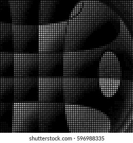 Spotted halftone grunge vector line background. Abstract illustration background. Grunge grid polka dot background pattern