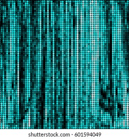Spotted halftone grunge vector line background. Abstract blue colorful illustration background. Grunge grid polka dot background pattern