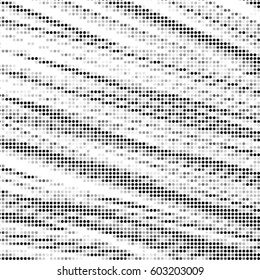 Spotted halftone grunge vector line background. Abstract illustration background. Grunge grid polka dot background pattern