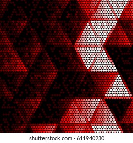 Spotted halftone grunge vector line background. Abstract colorful illustration background. Grunge grid polka dot background pattern