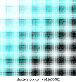 Spotted halftone grunge vector line background. Abstract colorful illustration background. Grunge grid polka dot background pattern