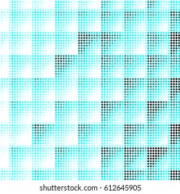 Spotted halftone grunge vector line background. Abstract colorful illustration background. Grunge grid polka dot background pattern
