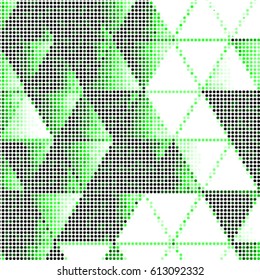 Spotted halftone grunge vector line background. Abstract colorful illustration background. Grunge grid polka dot background pattern