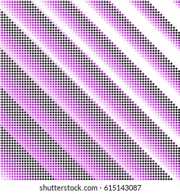 Spotted halftone grunge vector line background. Abstract colorful illustration background. Grunge grid polka dot background pattern