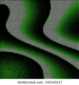 Spotted halftone grunge vector line background. Abstract colorful illustration background. Grunge grid polka dot background pattern