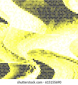Spotted halftone grunge vector line background. Abstract colorful illustration background. Grunge grid polka dot background pattern