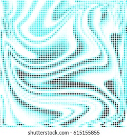 Spotted halftone grunge vector line background. Abstract colorful illustration background. Grunge grid polka dot background pattern