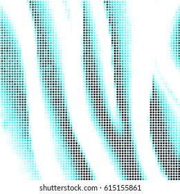 Spotted halftone grunge vector line background. Abstract colorful illustration background. Grunge grid polka dot background pattern