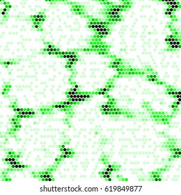 Spotted halftone grunge vector line background. Abstract colorful illustration background. Grunge grid polka dot background pattern