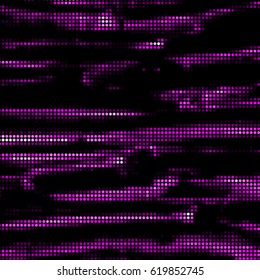 Spotted halftone grunge vector line background. Abstract colorful illustration background. Grunge grid polka dot background pattern