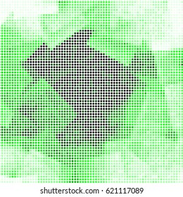 Spotted halftone grunge vector line background. Abstract colorful illustration background. Grunge grid polka dot background pattern