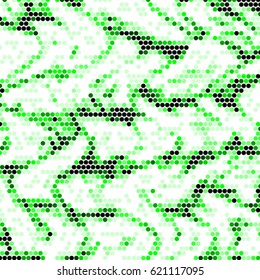 Spotted halftone grunge vector line background. Abstract colorful illustration background. Grunge grid polka dot background pattern