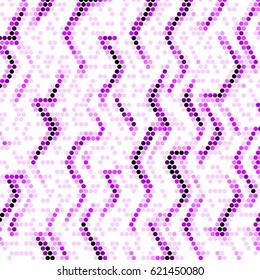 Spotted halftone grunge vector line background. Abstract colorful illustration background. Grunge grid polka dot background pattern