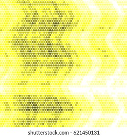 Spotted halftone grunge vector line background. Abstract colorful illustration background. Grunge grid polka dot background pattern