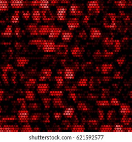 Spotted halftone grunge vector line background. Abstract colorful illustration background. Grunge grid polka dot background pattern