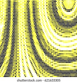 Spotted halftone grunge vector line background. Abstract colorful illustration background. Grunge grid polka dot background pattern
