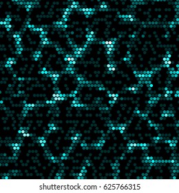 Spotted halftone grunge vector line background. Abstract colorful illustration background. Grunge grid polka dot background pattern