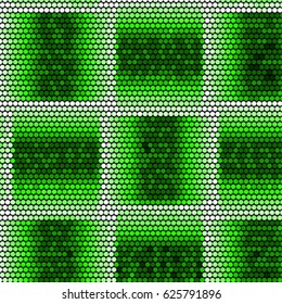 Spotted halftone grunge vector line background. Abstract colorful illustration background. Grunge grid polka dot background pattern