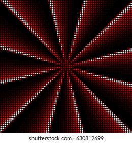 Spotted halftone grunge vector line background. Abstract colorful illustration background
