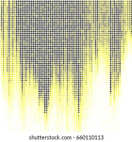 Spotted halftone grunge vector line background. Abstract illustration background. Grunge grid polka dot background pattern